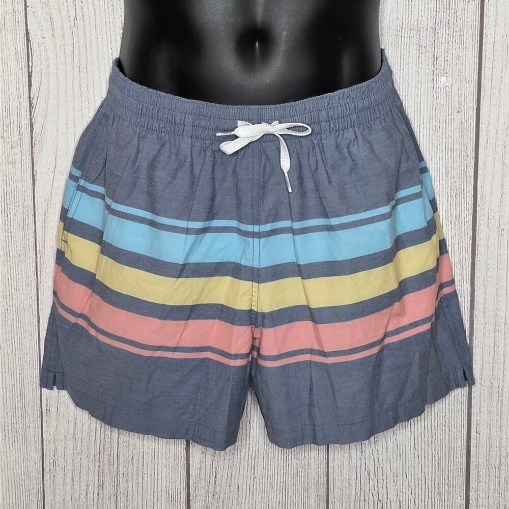 Chubbies The Retro Sets Men's Swim Trunks Bathing Suit Shorts, 5.5" Inseam, sz M